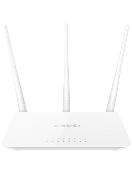 Router Wifi TENDA F3 / 300mbps / 4x Lan / 3x Antenas / F3