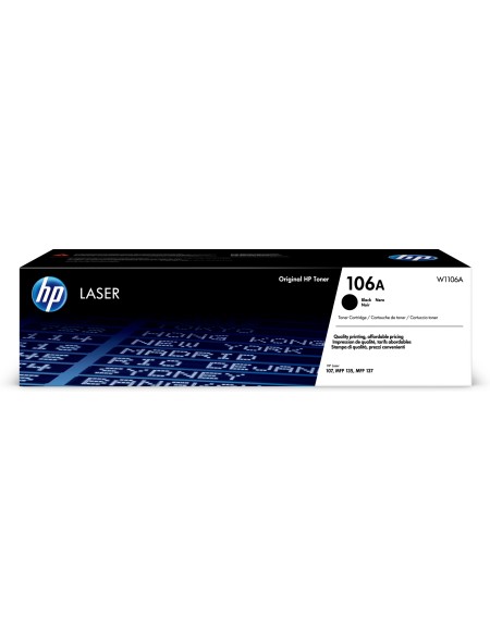 ÷ Tóner original hp w1106a 106a negro 1.000 páginas