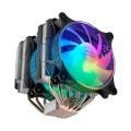 ÷ Ventilador con disipador para cpu mars gaming mcpu-xt black dual argb 6 heatpipes tdp 300w doble dis
