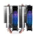 ÷ Ventilador con disipador para cpu mars gaming mcpu-xt black dual argb 6 heatpipes tdp 300w doble dis