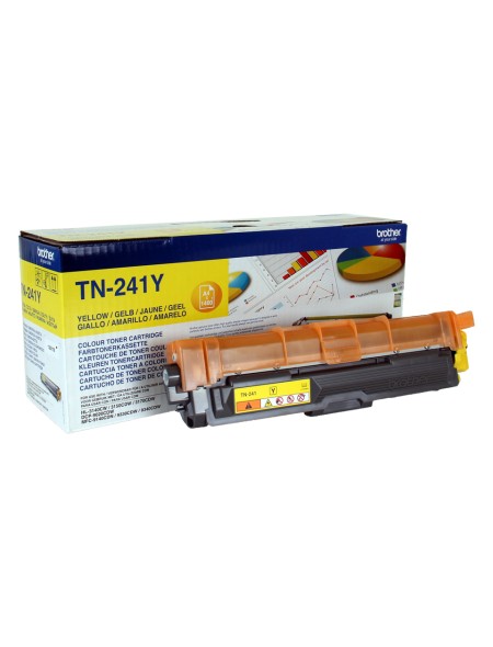 ÷ Tóner original brother tn241yamarillo 1.400 páginas