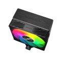÷ Ventilador con disipador de cpu mars gaming mcpux5 argb black pwm si 120mm tdp 280w